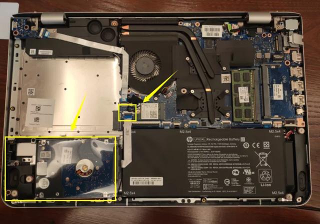 c   获取硬盘是否为机械盘_hp 型号/rmn tpn-c122笔记本拆机更换固态