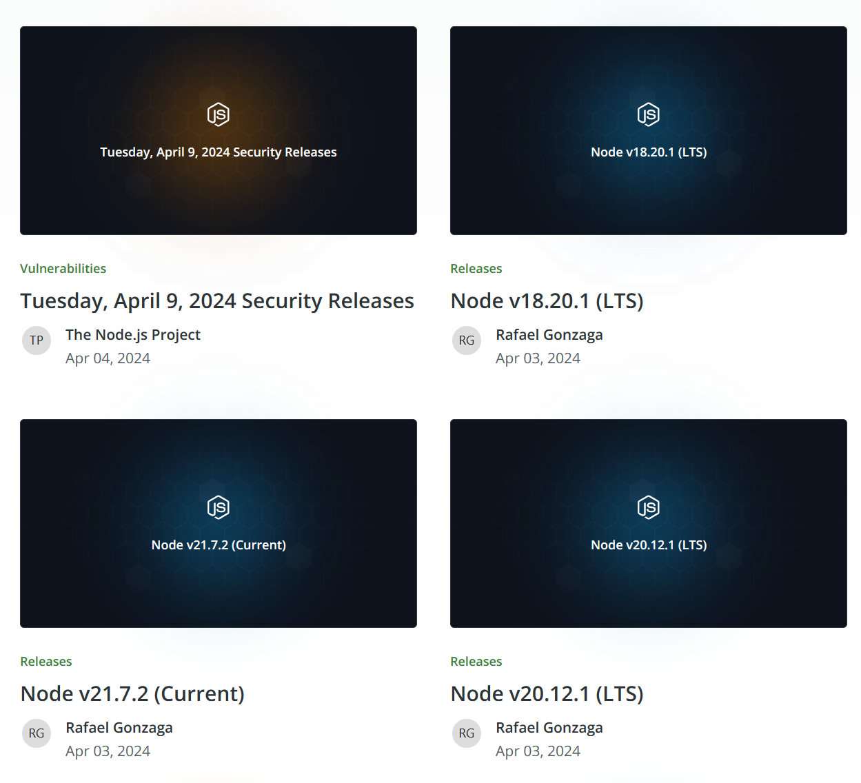 Node.js April 3 Security Releases