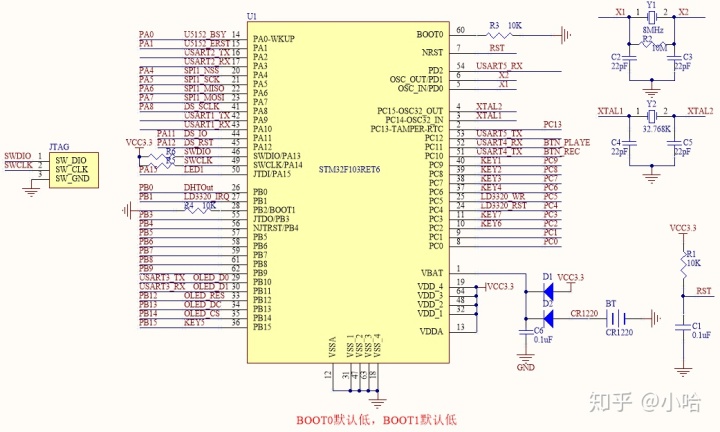 stm32单片机控制电路图 - csdn
