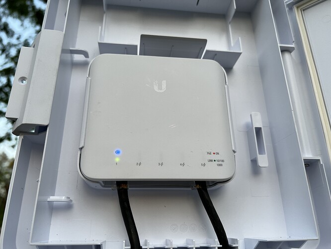 UniFi USW-Flex 室内-室外 POE 交换机