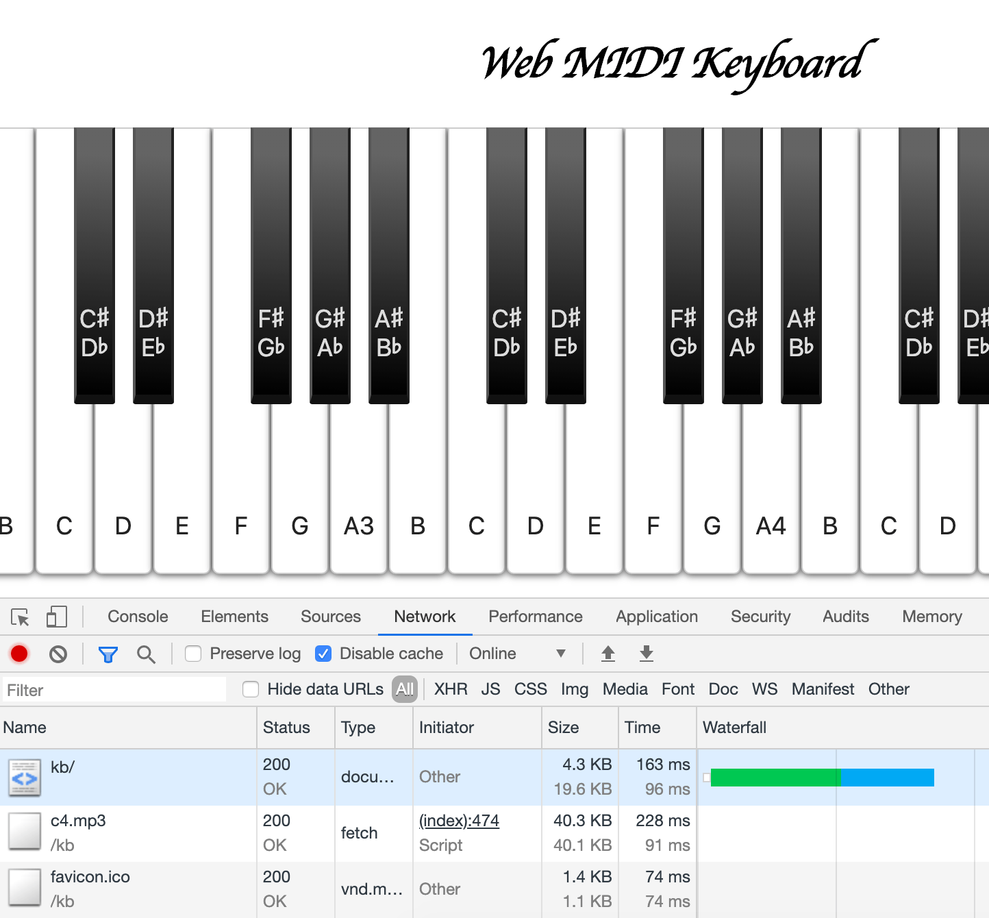 webaudio_WebAudio Deep Note，第3部分：循环并更改音高