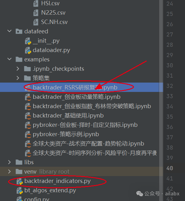 RSRS研报复现——年化21.5%，含RSRS标准分，右偏标准分的Backtrader指标计算（代码+数据）