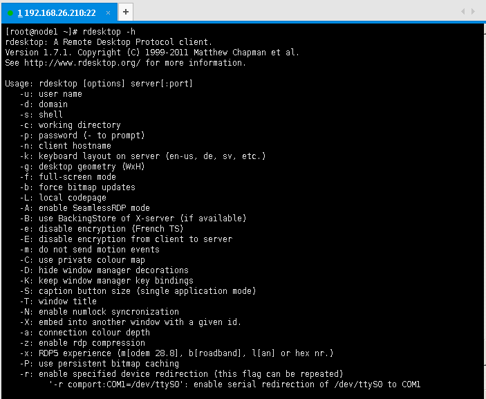 linux下rdesktop远程联接windows系统（配合xshell工具的使用及遇到的问题）_图形界面_08