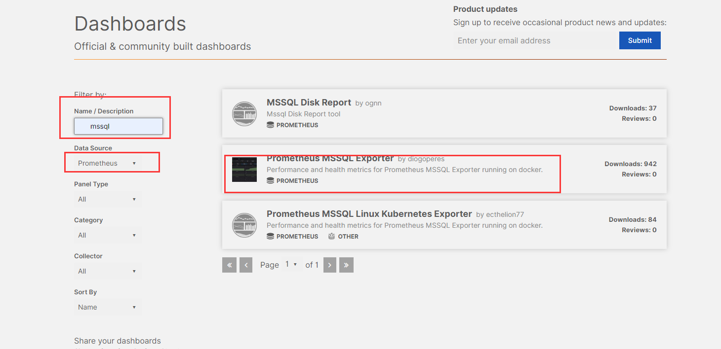 Prometheus Sql Server Exporter – PORBFU