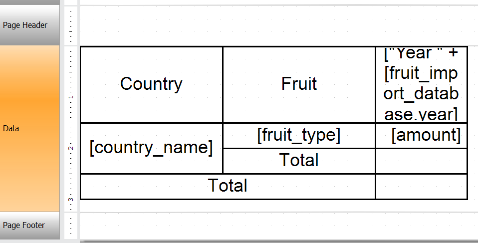 报告生成器FastReport .NET功能指南：通过一维数组在多个页面上对类似矩阵进行排序