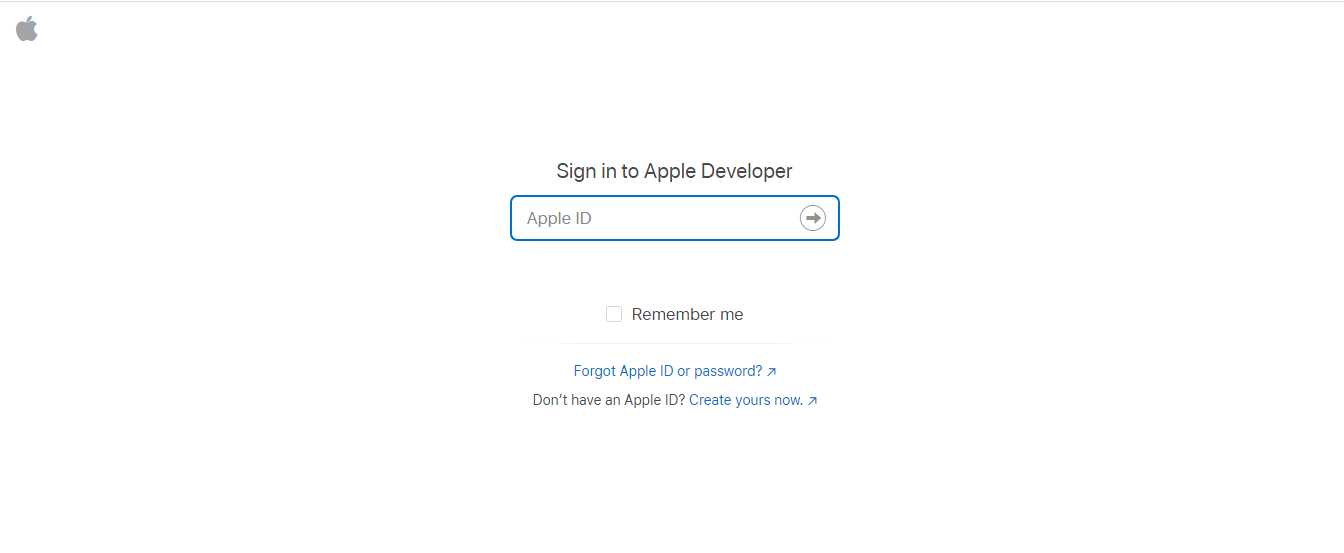 Apple Developer Program Login