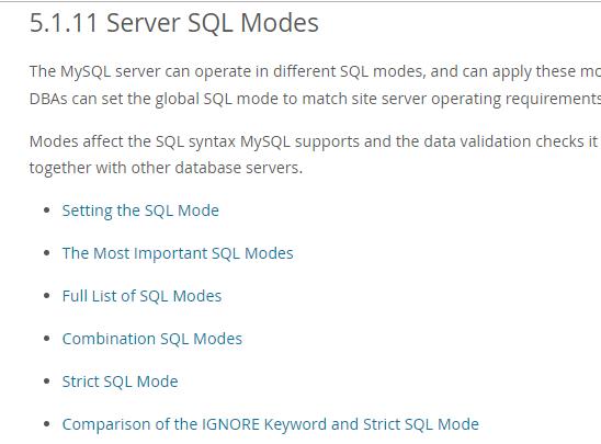 Java Mysql修改信息不报错确修改失败了 数据库字段异常可能是mysql严格模式导致 Ivanhoeblack的博客 程序员宅基地 程序员宅基地