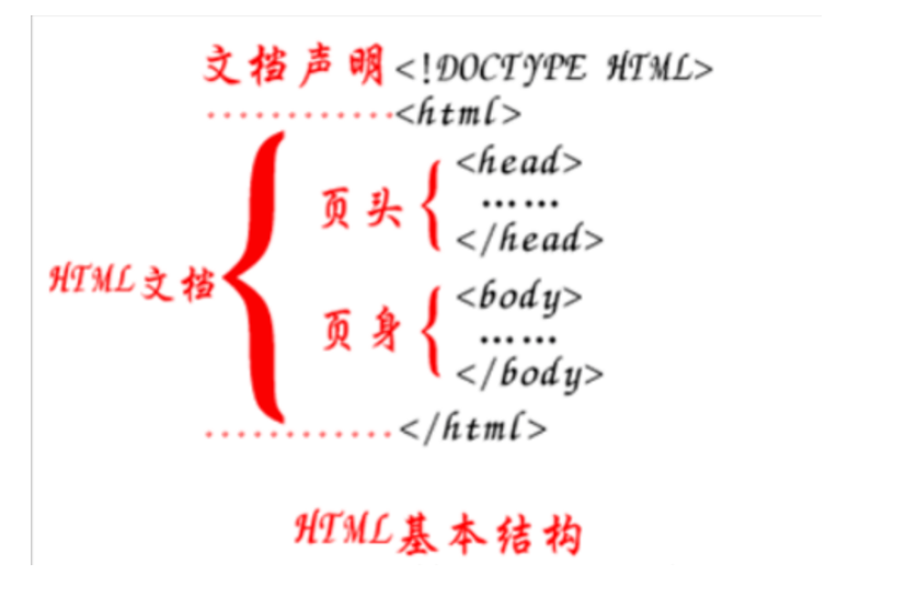 网络应用之html 的基本结构