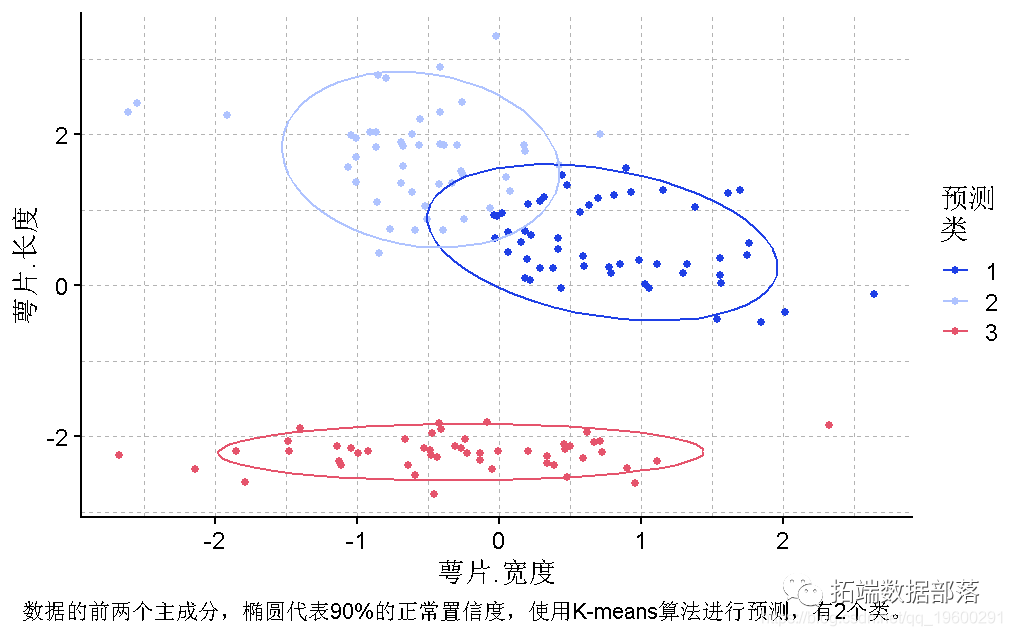 R语言k-means聚类、层次聚类、主成分（PCA）降维及可视化分析鸢尾花iris数据_聚类_08