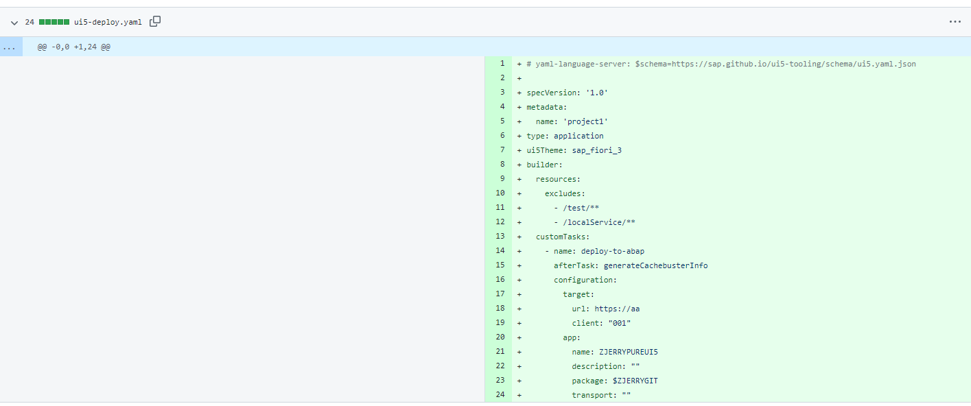 SAP UI5 Tools 运行了 fiori add deployconfig 命令之后，工程文件发生了哪些变化云社区华为云
