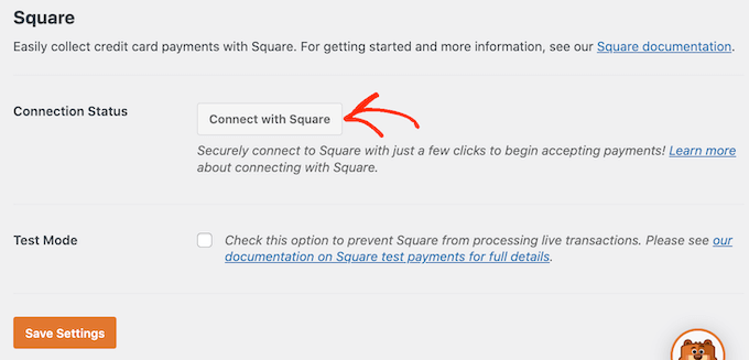将 WPForms 连接到 Square