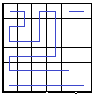 (模拟数字填的找规律)_n方阵一笔画-csdn博客