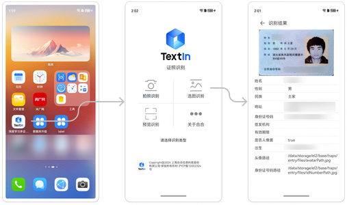 【合合TextIn】OCR身份证 / 银行卡识别功能适配鸿蒙系统_随着鸿蒙操作系统的迅速崛起和信创国