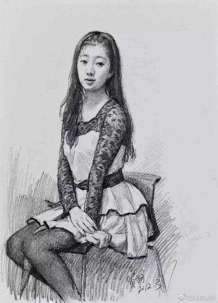 素描画人物模特应该怎样观察?美术集网校整理知识点,记得收藏