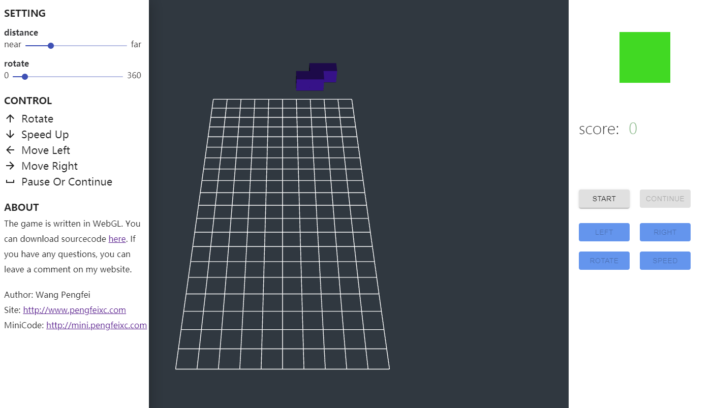 3d俄罗斯方块