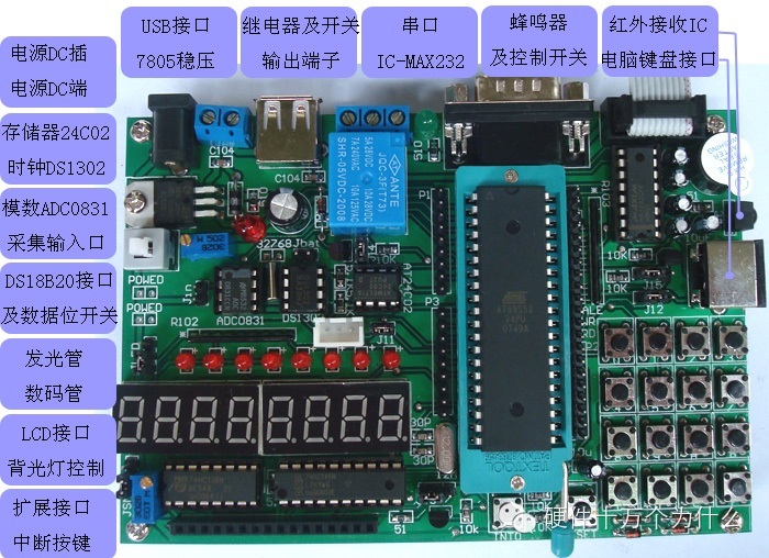 单片机是把组成微型计算机的各功能部件处理器1单片机的基本组成