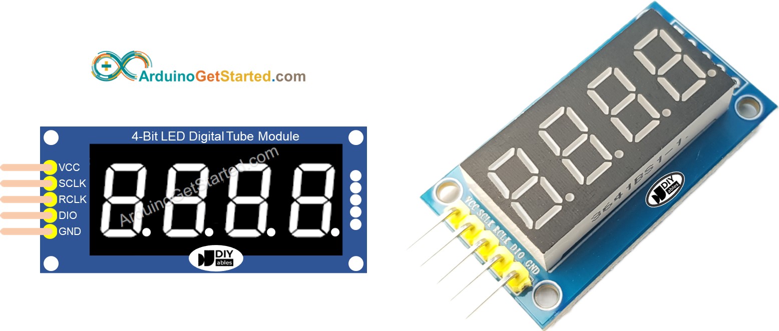 74HC595 module pinout