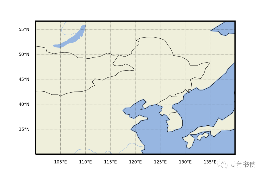 经纬度绘图_Python气象绘图教程(七)——Cartopy_SydneyStella的博客-CSDN博客