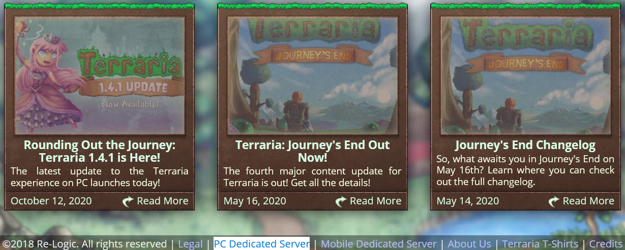 Terraria - Terraria 1.4.3.3 - Steam Deck Optimization Update Release Notes  - Steam News