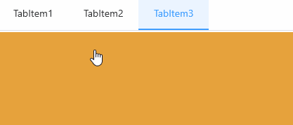 WPF 基础控件之 TabControl样式