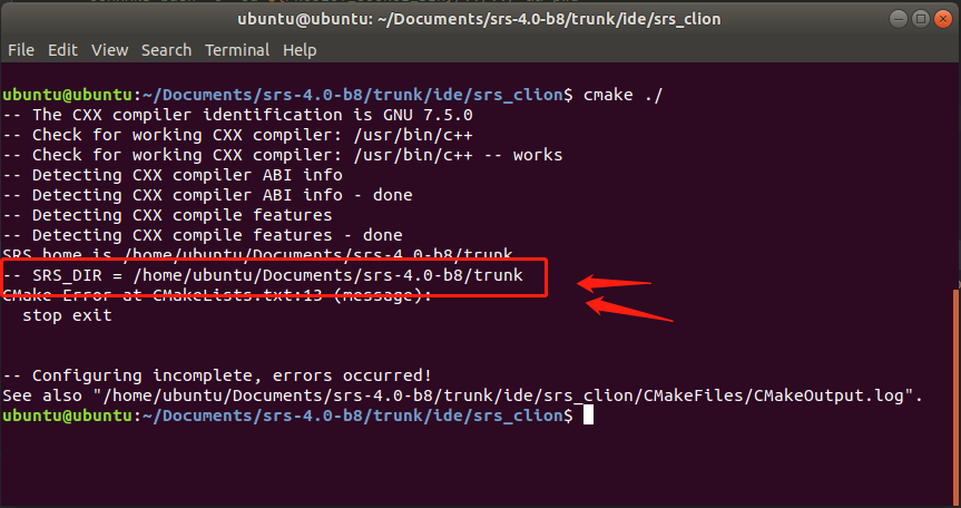 SRS4.0源码分析-CMake