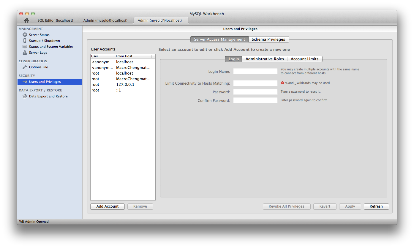 mac 如何配置mysql_MAC下安装与配置MySQL