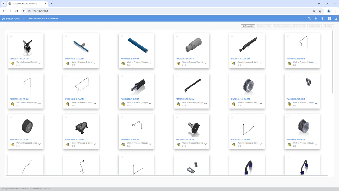 SOLIDWORKS 2025 PDM 更新亮点：效率与性能的提升！