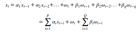 arma(p, q) 方程