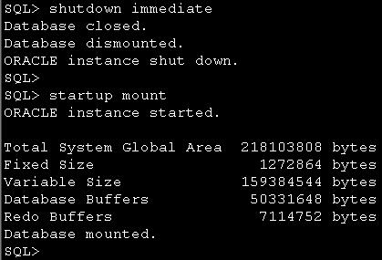 Oracle数据库如何修改db_name和dbid