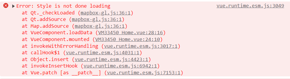 063：mapboxGL常见错误：Style is not done loading（原因及解决办法）