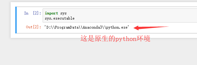 查看当前的python环境