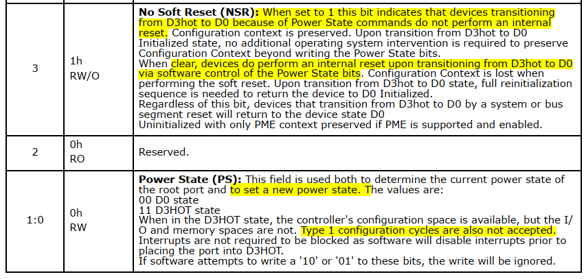 pcie link training