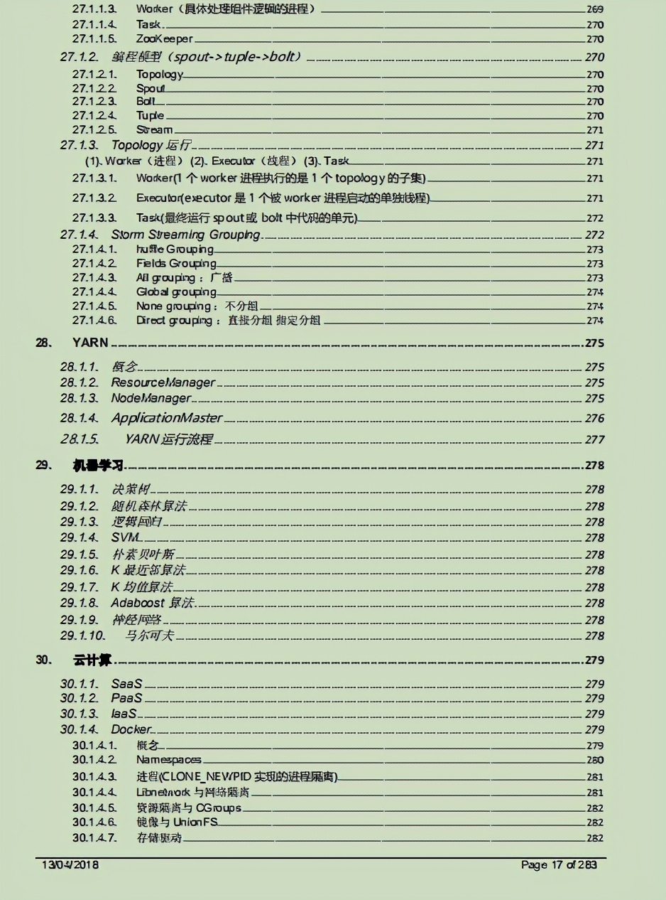 年薪百万的清华学长甩我一份 283 页 Java 核心笔记