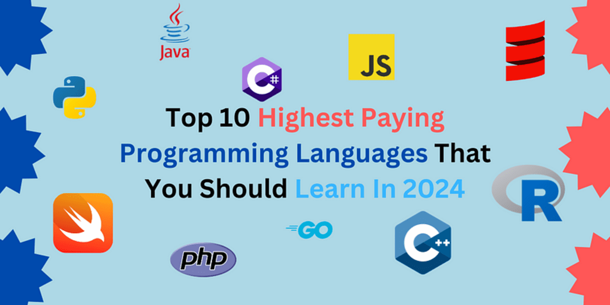 2024年学习的最高薪酬编程语言