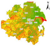 流域生态系统服务评价、水文水生态分析、碳收支、气候变化影响、制图等领域中的应用