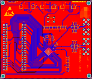 AD9122 PCB布局