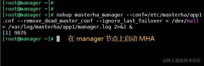 MySQL高可用之MHA集群