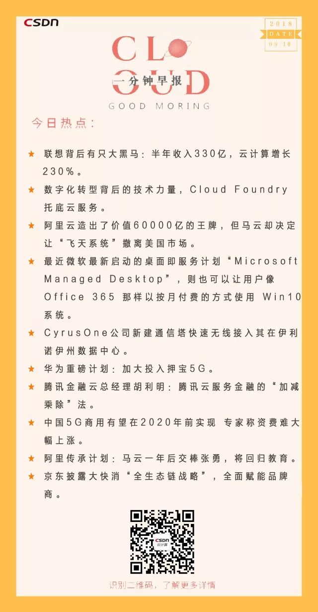 cloud一分钟 | 腾讯金融云总经理胡利明：腾讯云服务金融的“加减    乘除”法。...