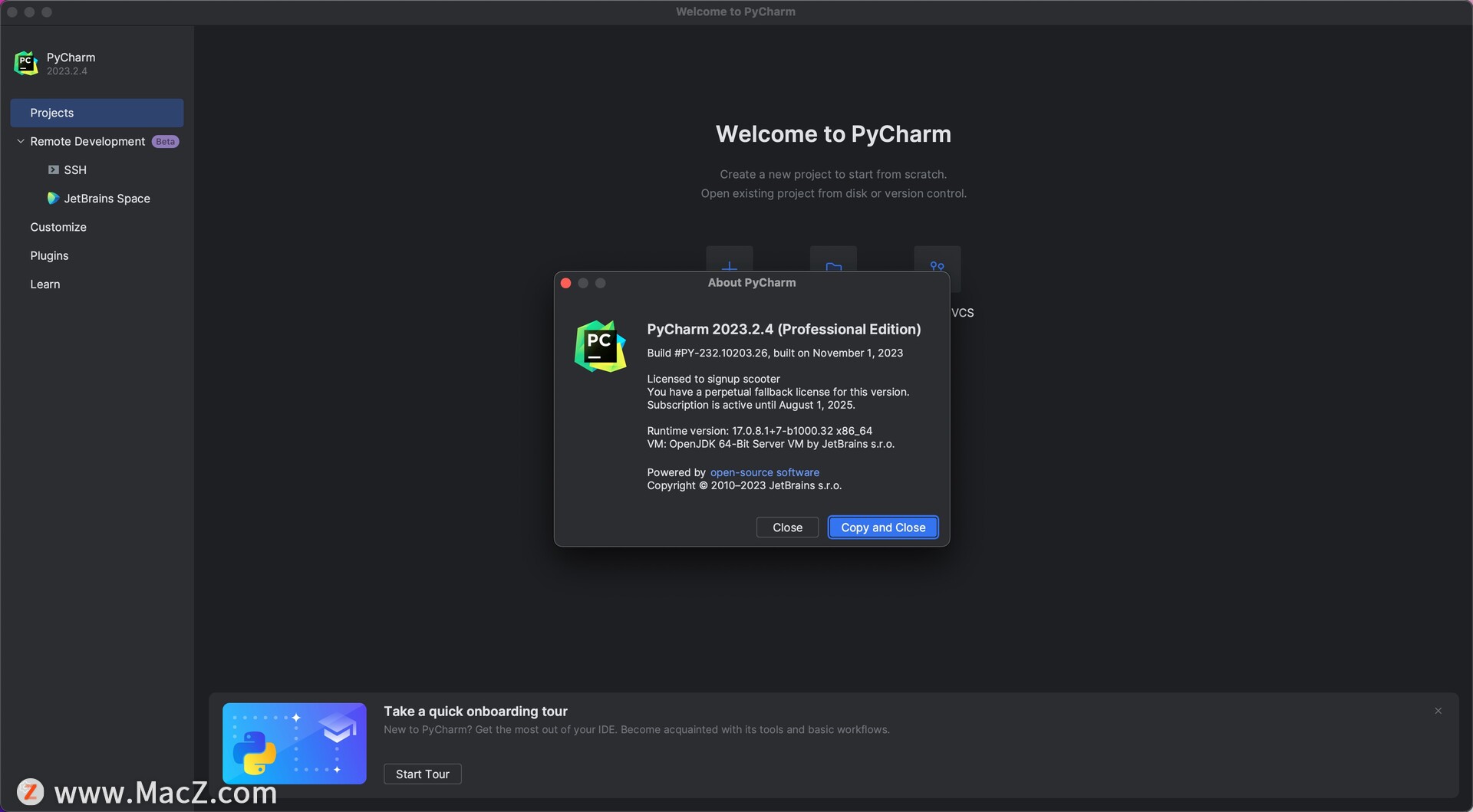 pycharm pro v2023.2.4(Python开发)