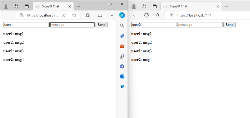 使用 .NET Core 7 和 SignalR 构建实时聊天应用程序