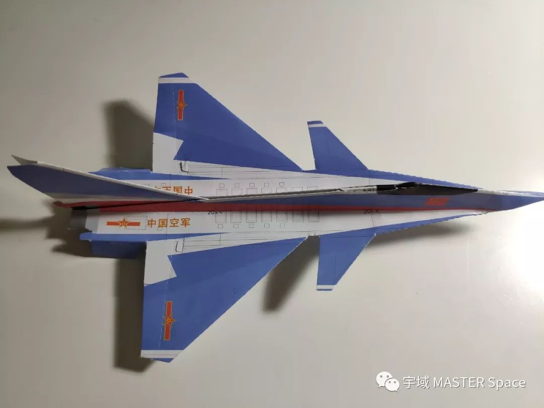 航空模型手工制作手工制作歼10飞机模型制作