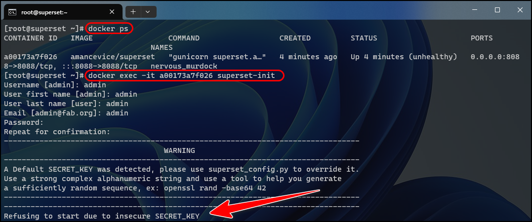 【详细版】基于AWS EC2使用Docker安装部署Superset v2.0