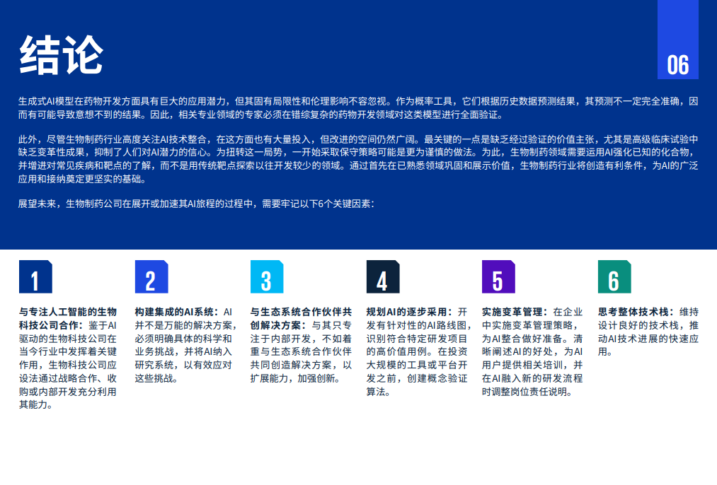 人工智能技术及其在生物制药领域不断扩大的作用