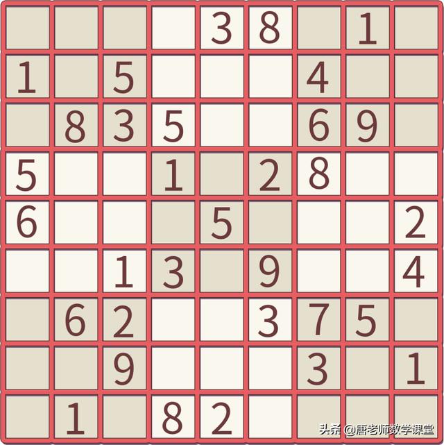 数独游戏技巧从入门到精通经典数学思维游戏数独的入门玩法