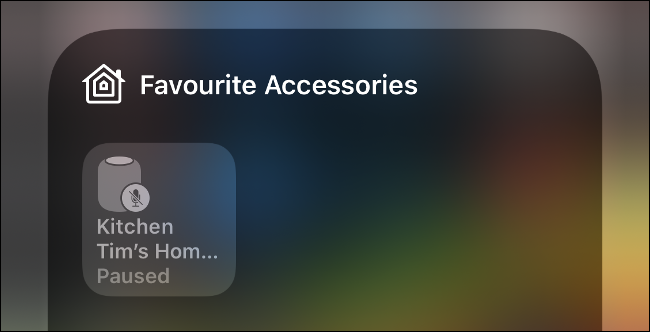 Control Favorite HomeKit Devices via Control Center