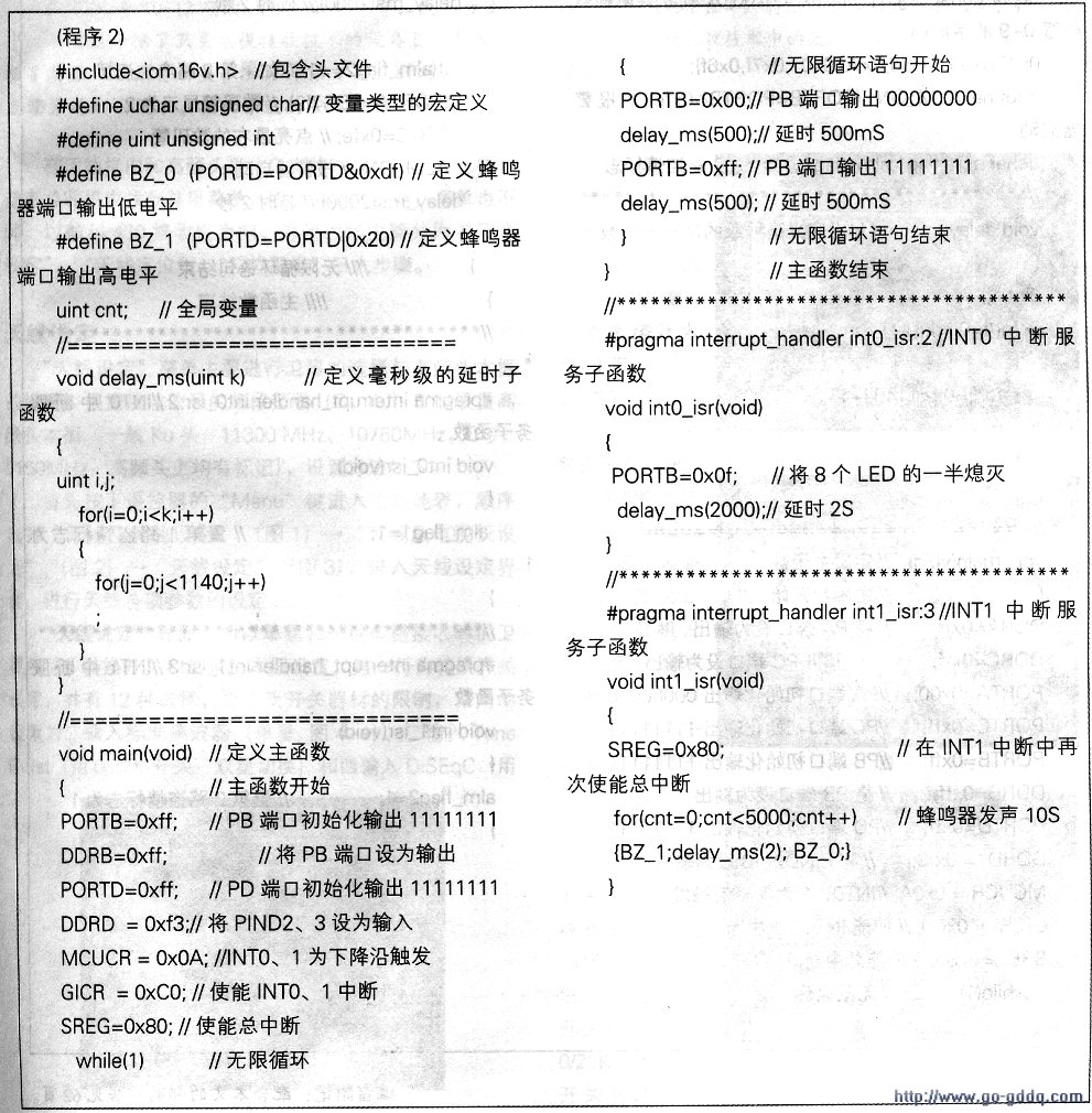 单片机c语言 oxfe,AVR单片机入门及C语言高效设计实践(五)