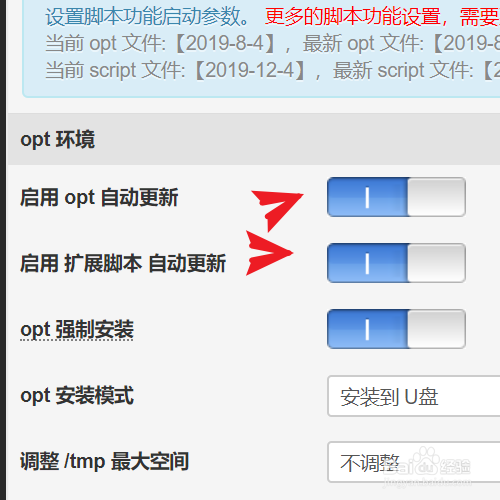 padavan路由器怎样把opt挂载到U盘？