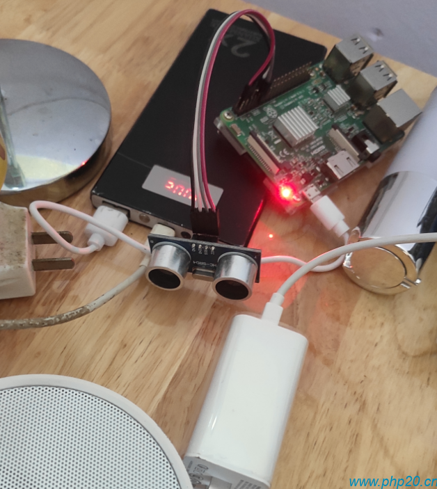 php声波模拟开门,关于 php使用扩展控制树莓派io 驱动超声波测距