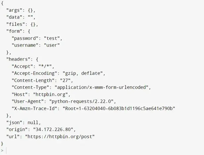 使用请求模块在 python 中发布表单数据 - 请求图像一